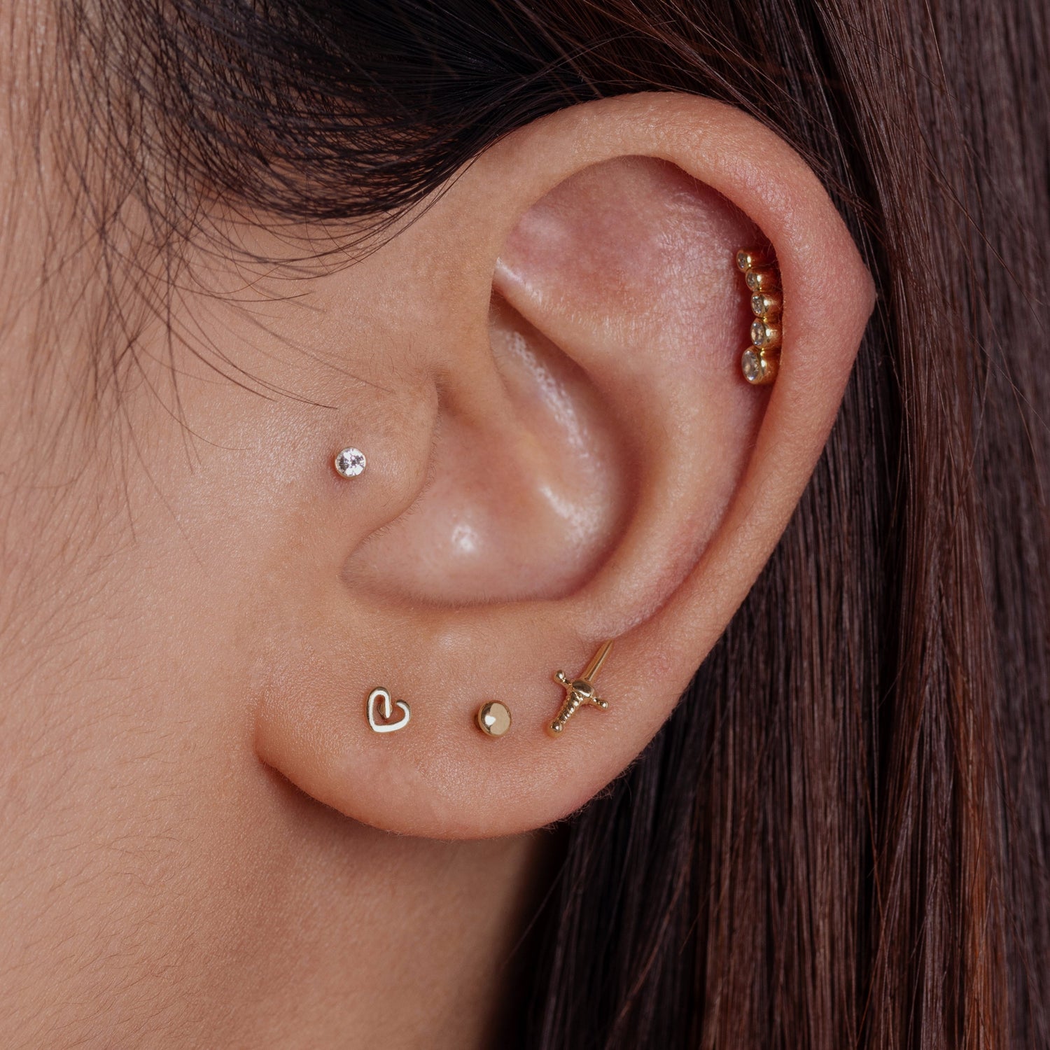 Color:Yellow Gold
Option:Single
Option:Pair