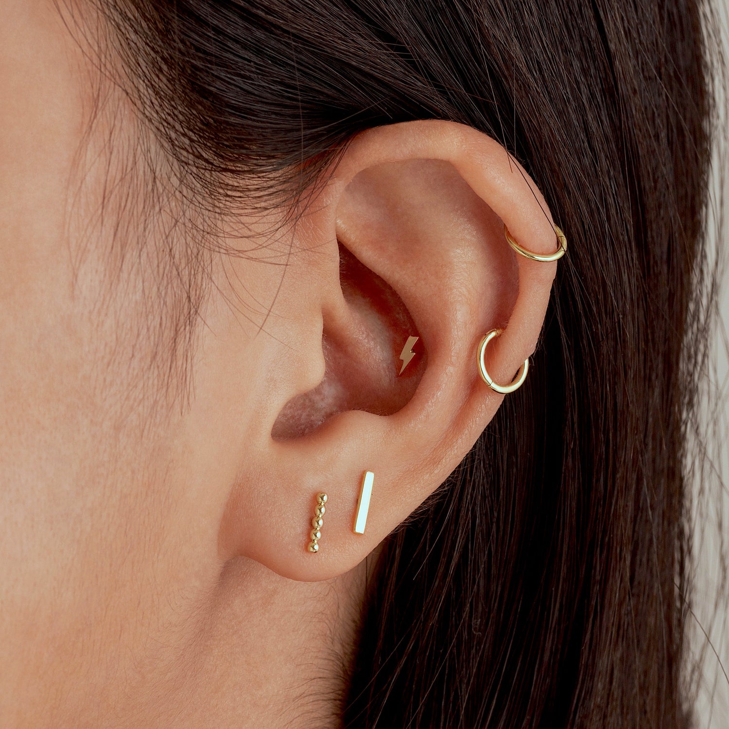 Color:Yellow Gold
Post Length:6.5mm
Post Length:5mm
Post Length:8mm