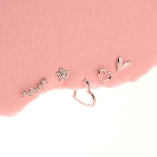 Color:White Gold
Option:Single
Option:Pair