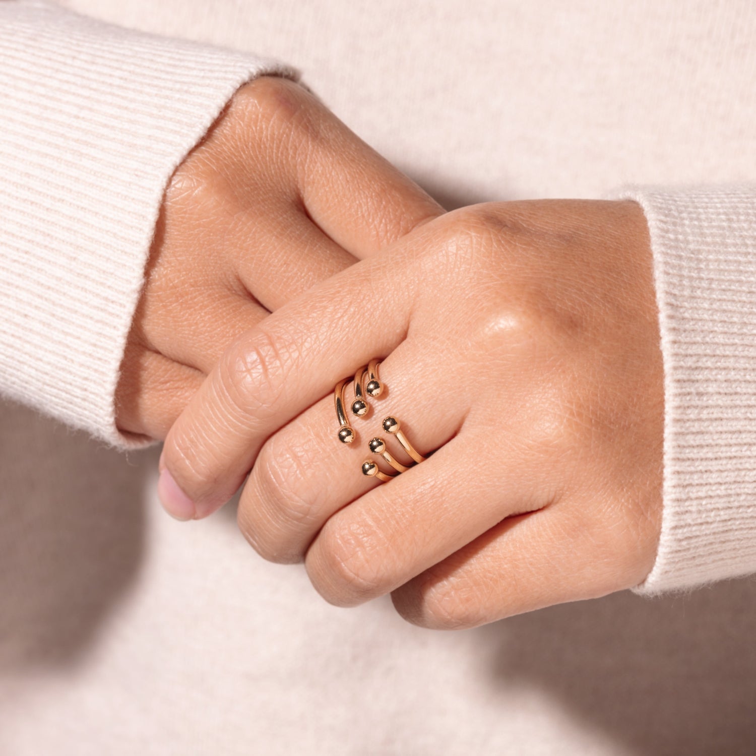 Open Ball Adjustable Ring