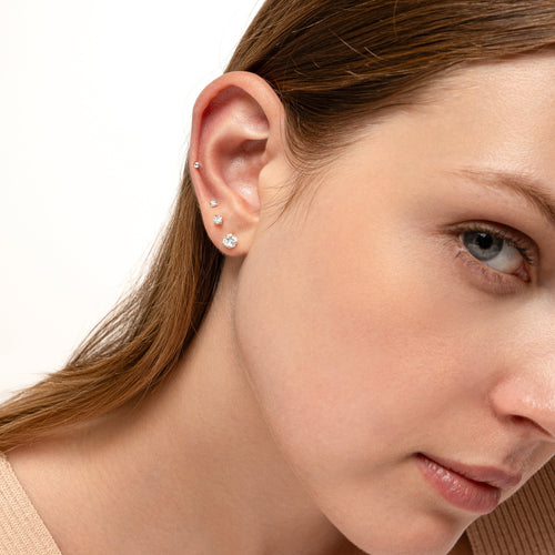 Color:White Gold
Option:Single
Option:Pair