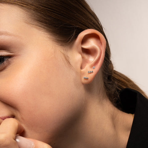 Color:White Gold
Post Length:6.5mm
Post Length:5mm
Post Length:8mm