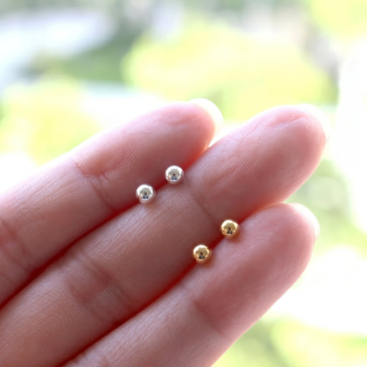 Little Ball Stud Earrings