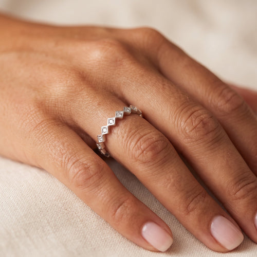 Sparkly Marquise Ring
