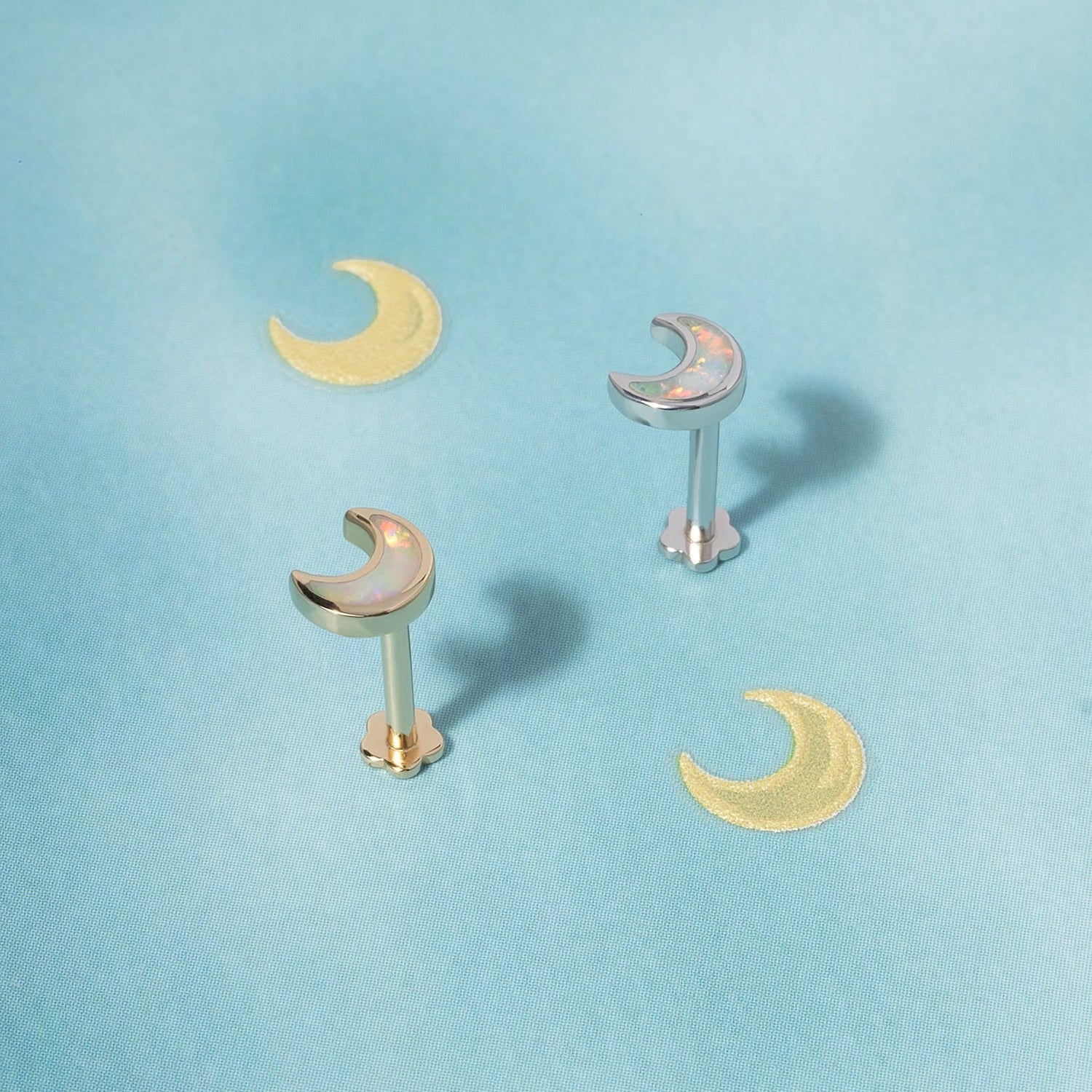 Color:White Gold
Option:Single
Option:Pair