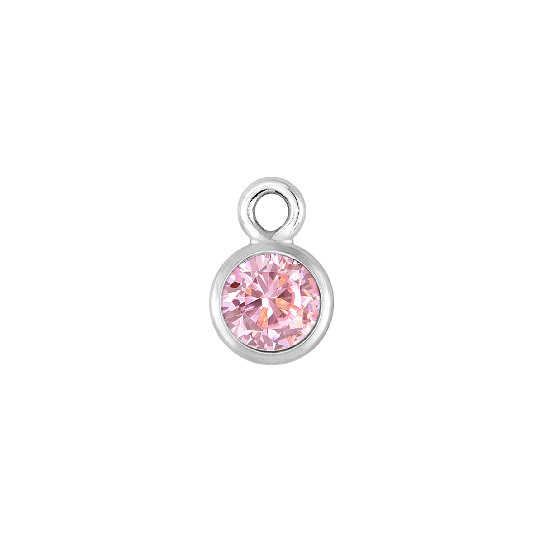 Bezel Birthstones Charms Add On