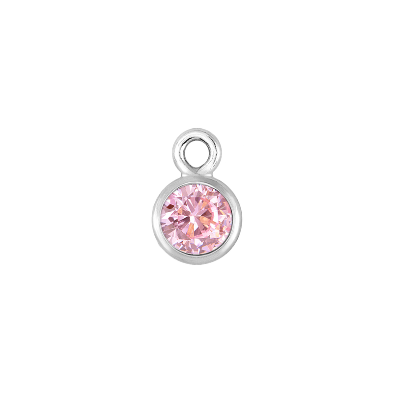 Bezel Birthstones Charms Add On