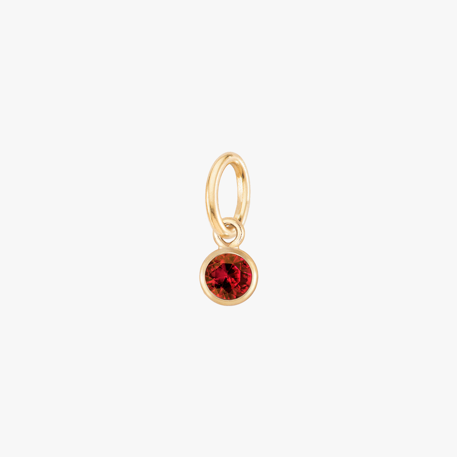 Color:Gold Birthstone Gem:Garnet