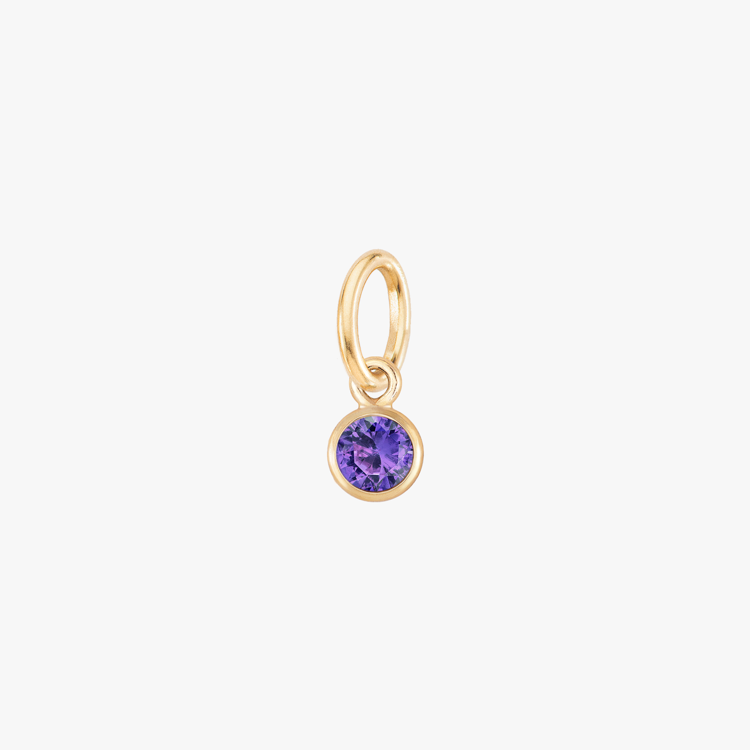 Color:Gold Birthstone Gem:Amethyst