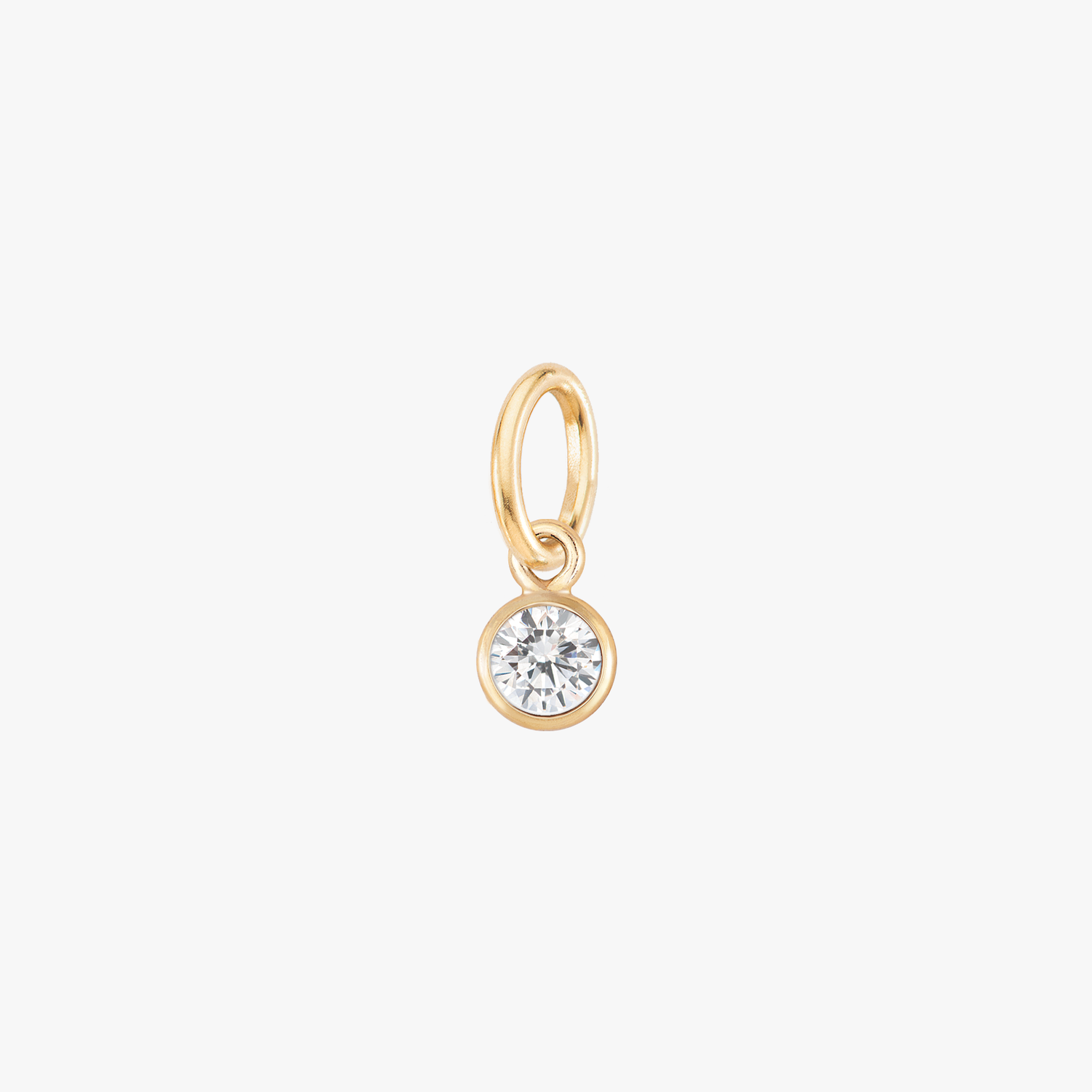 Color:Gold Birthstone Gem:Clear