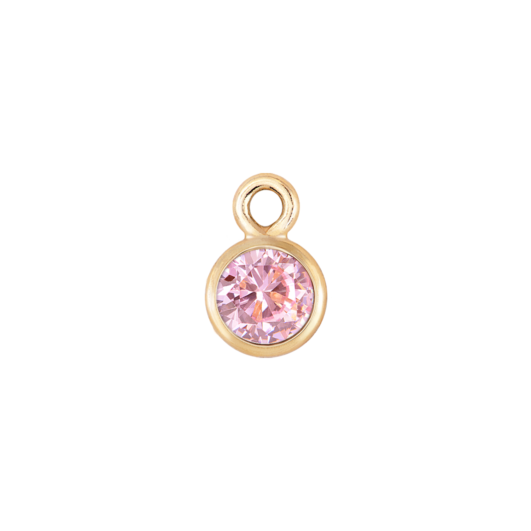 Bezel Birthstones Charms Add On