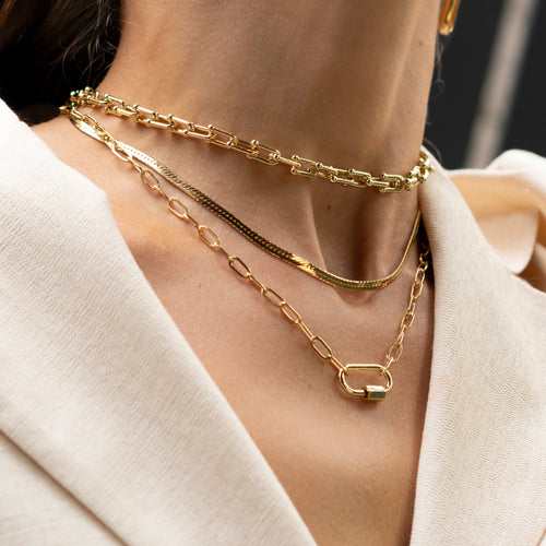 Herringbone Chain Necklace