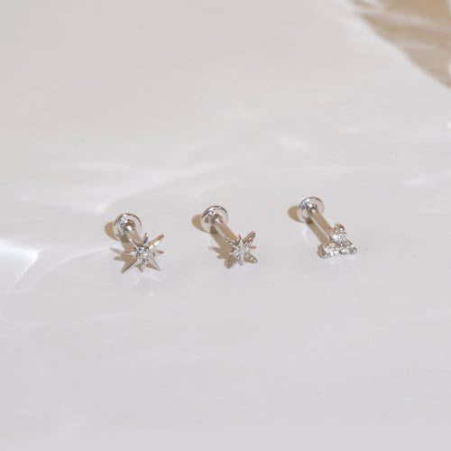 Color:White Gold
Option:Single
Option:Pair