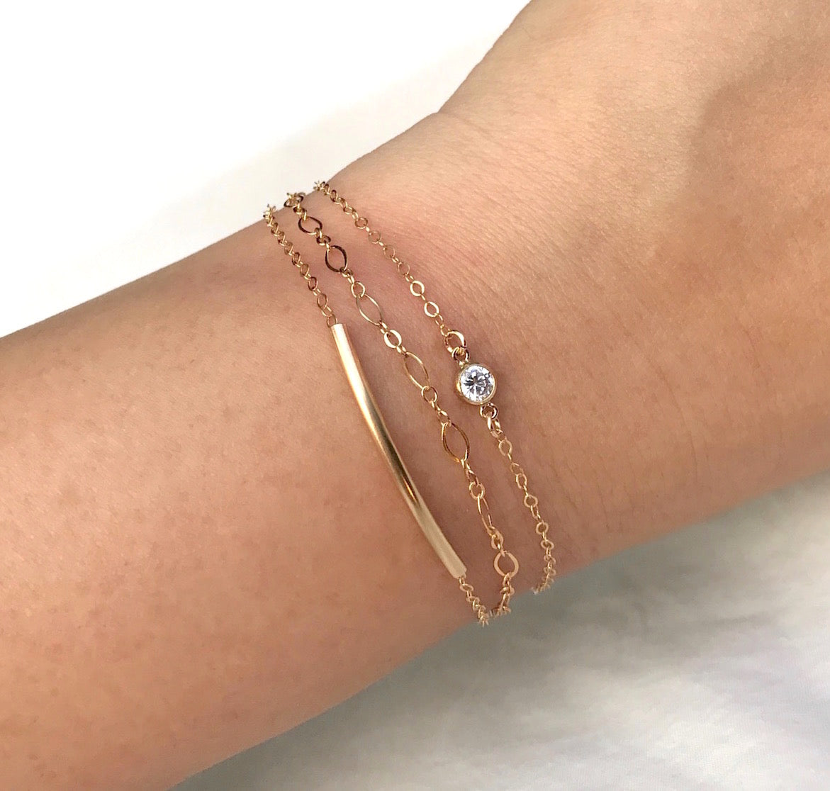 Sparkly Bezel Bracelet