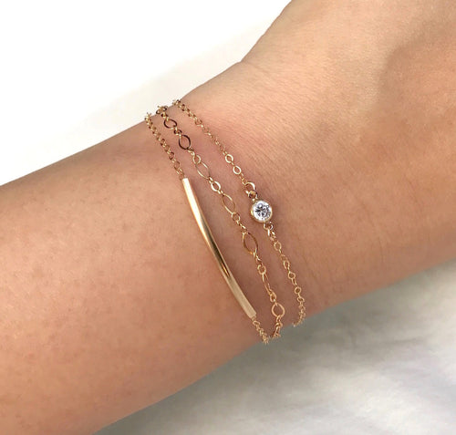 Sparkly Bezel Bracelet