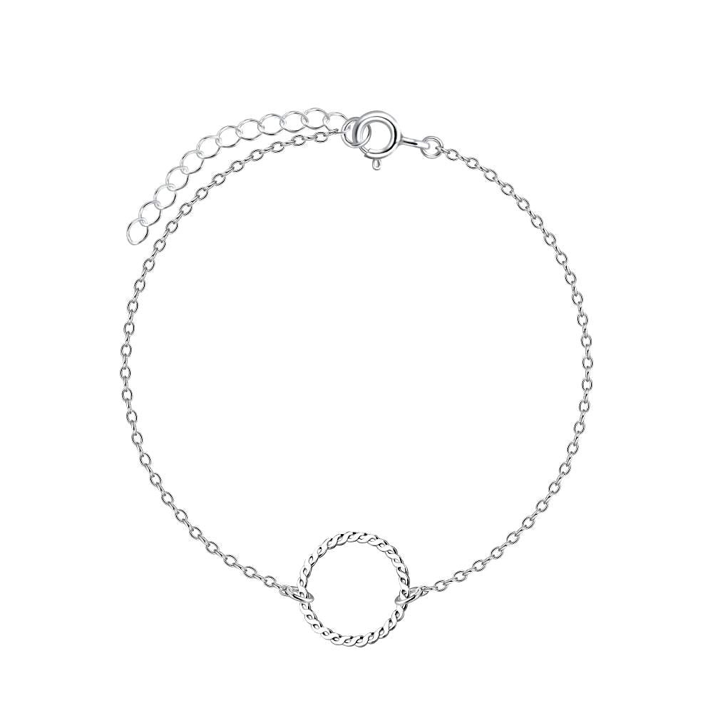 Twist Circle Bracelet