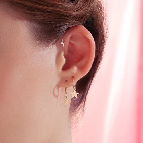 Color:White Gold
Option:Single
Option:Pair