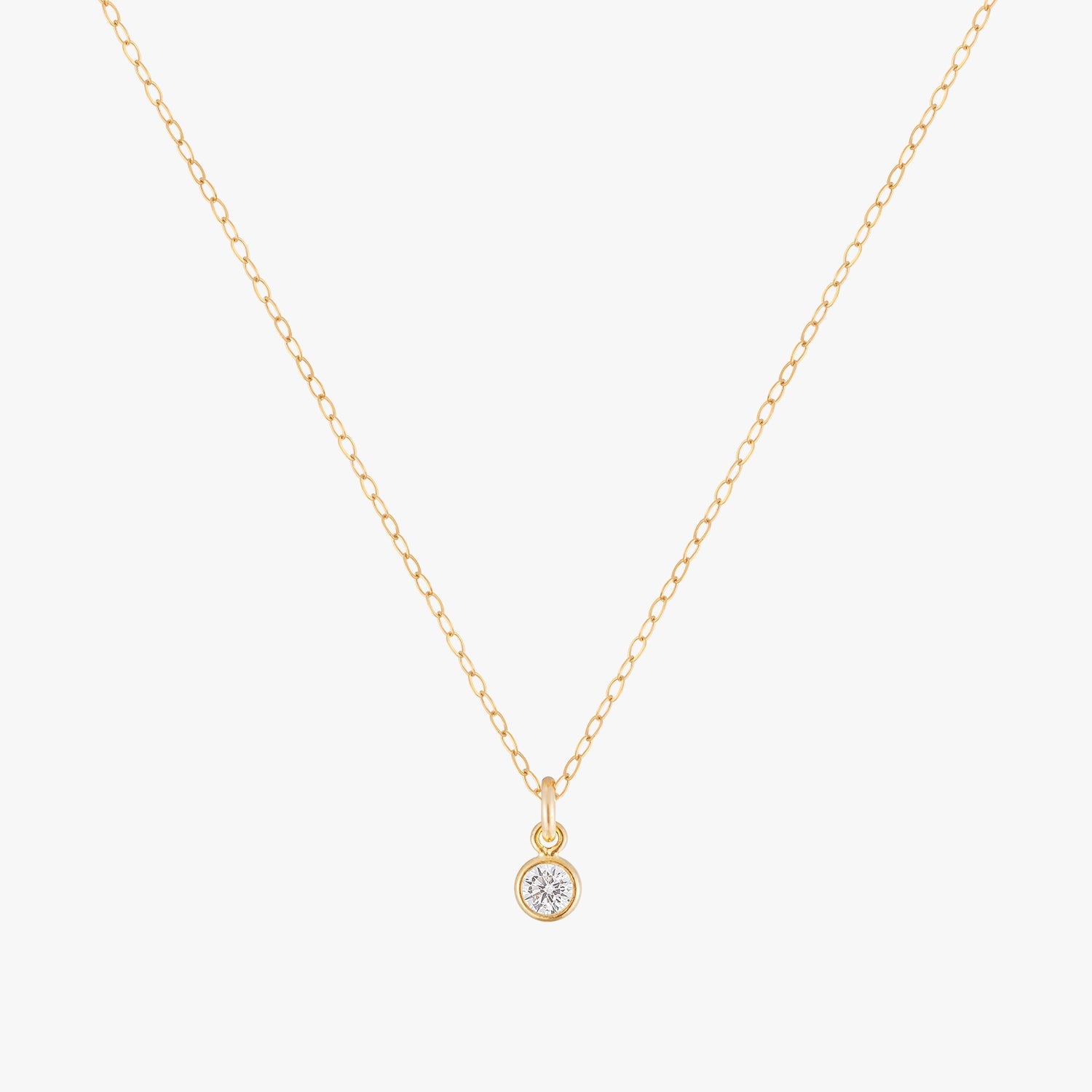 Little Bezel Choker Necklace