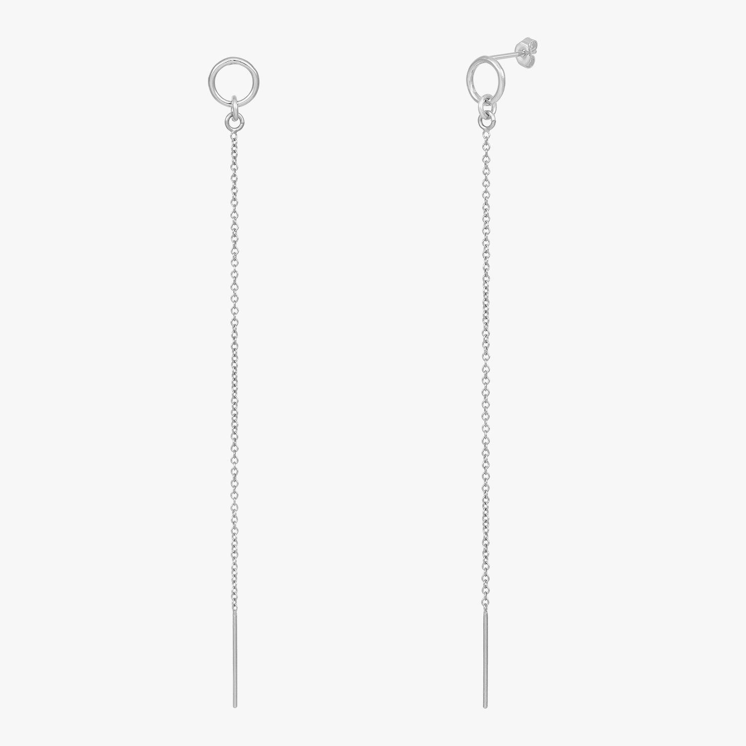 Circle Linear Earrings