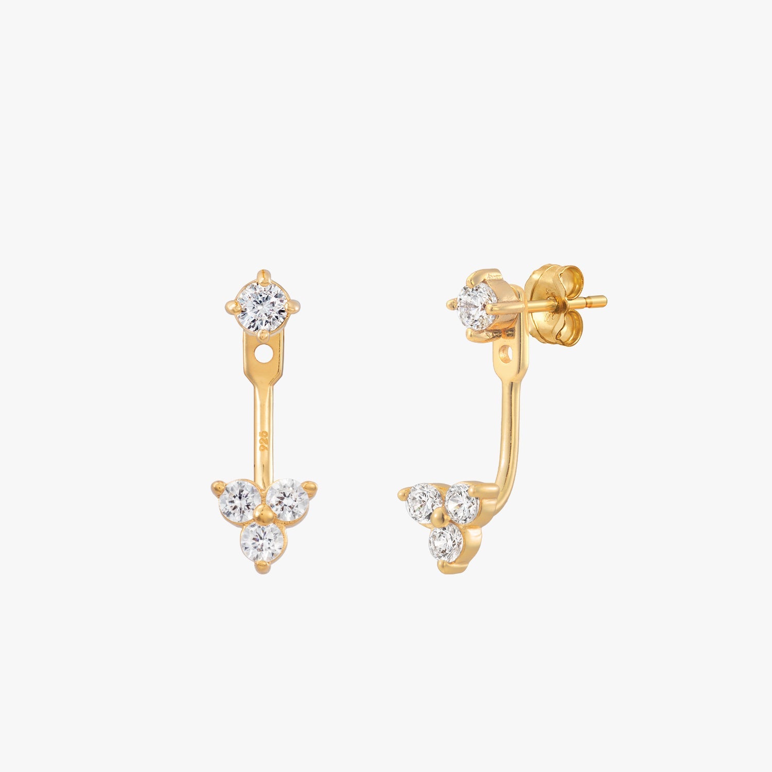 Sparkly Trio Ear Jacket