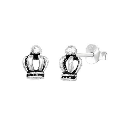 Crown Stud Earrings