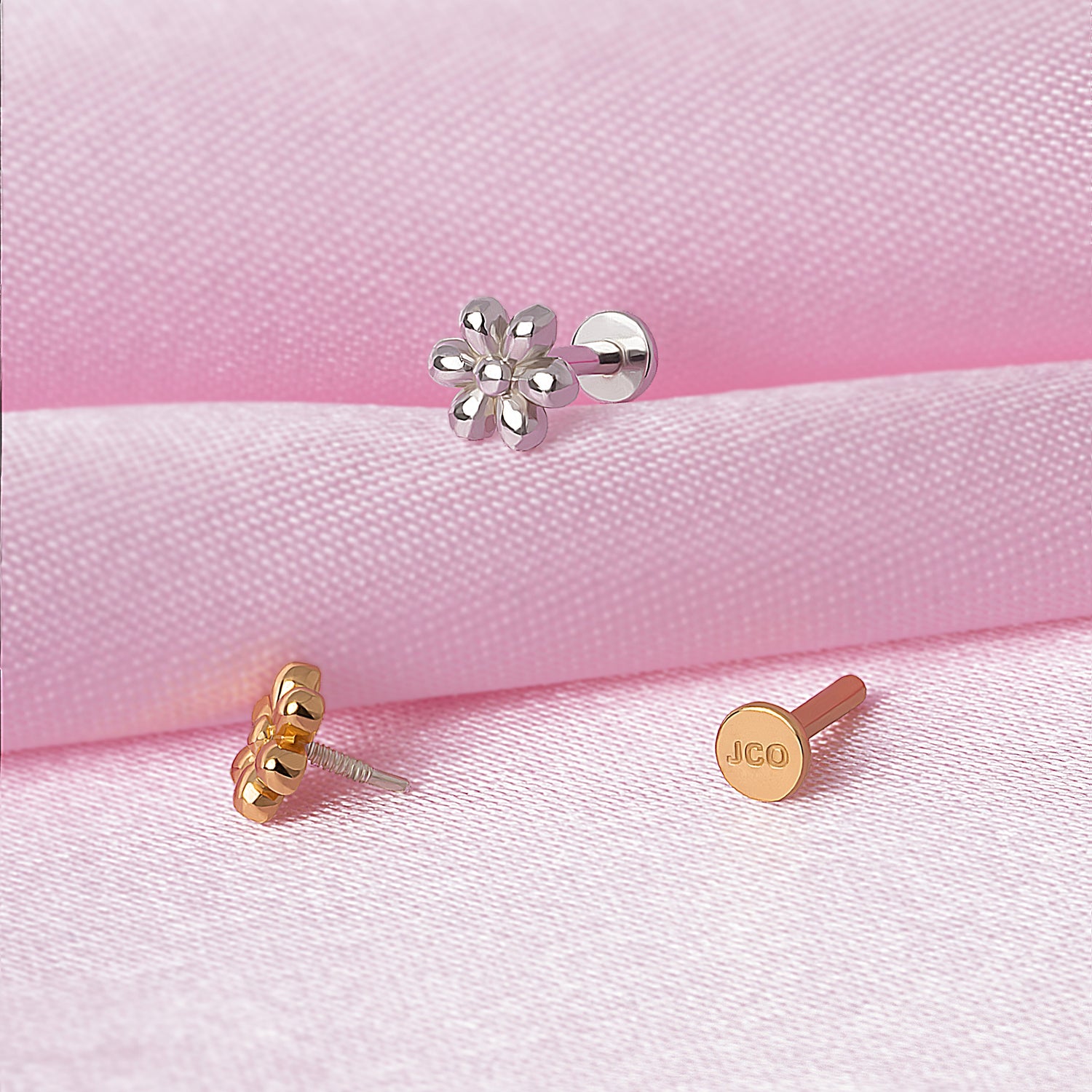 Dainty Bloom Flatback Earring