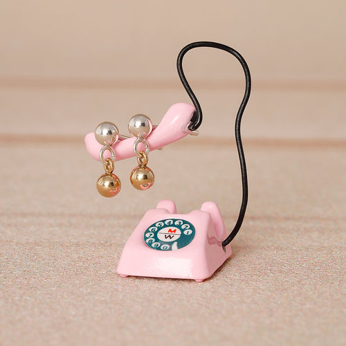 Mini Ball Two Tone Stud Earrings