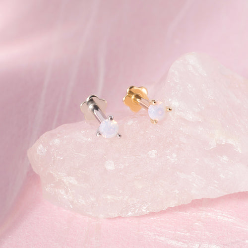 Color:White Gold
Option:Single
Option:Pair