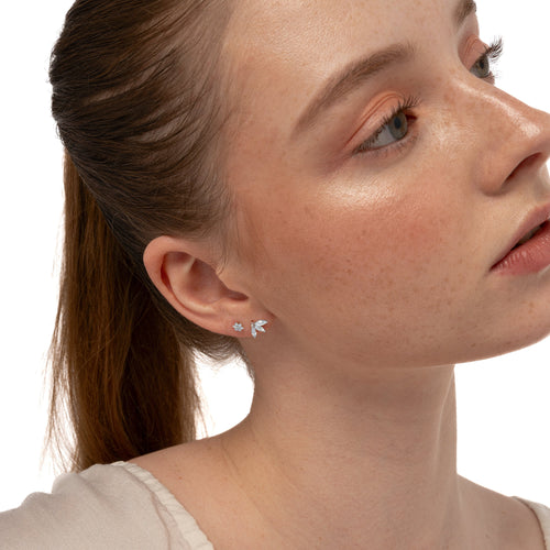 Color:White Gold
Option:Single
Option:Pair