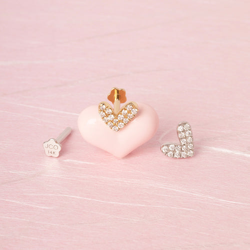 Color:White Gold
Option:Single
Option:Pair