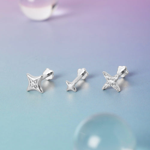 Color:White Gold
Option:Single
Option:Pair