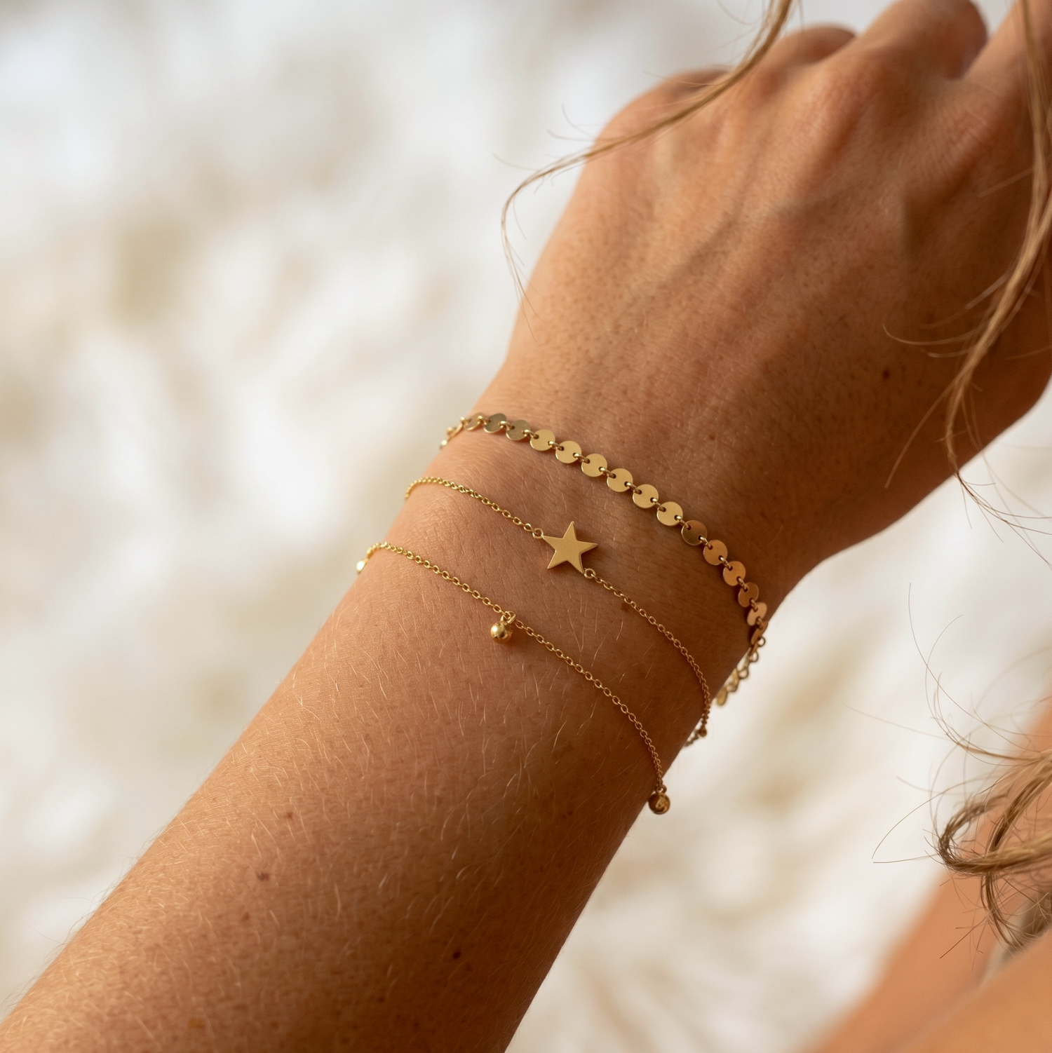 Coin Disc Bracelet