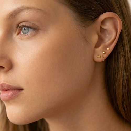 Baby Seamless Huggie Earrings