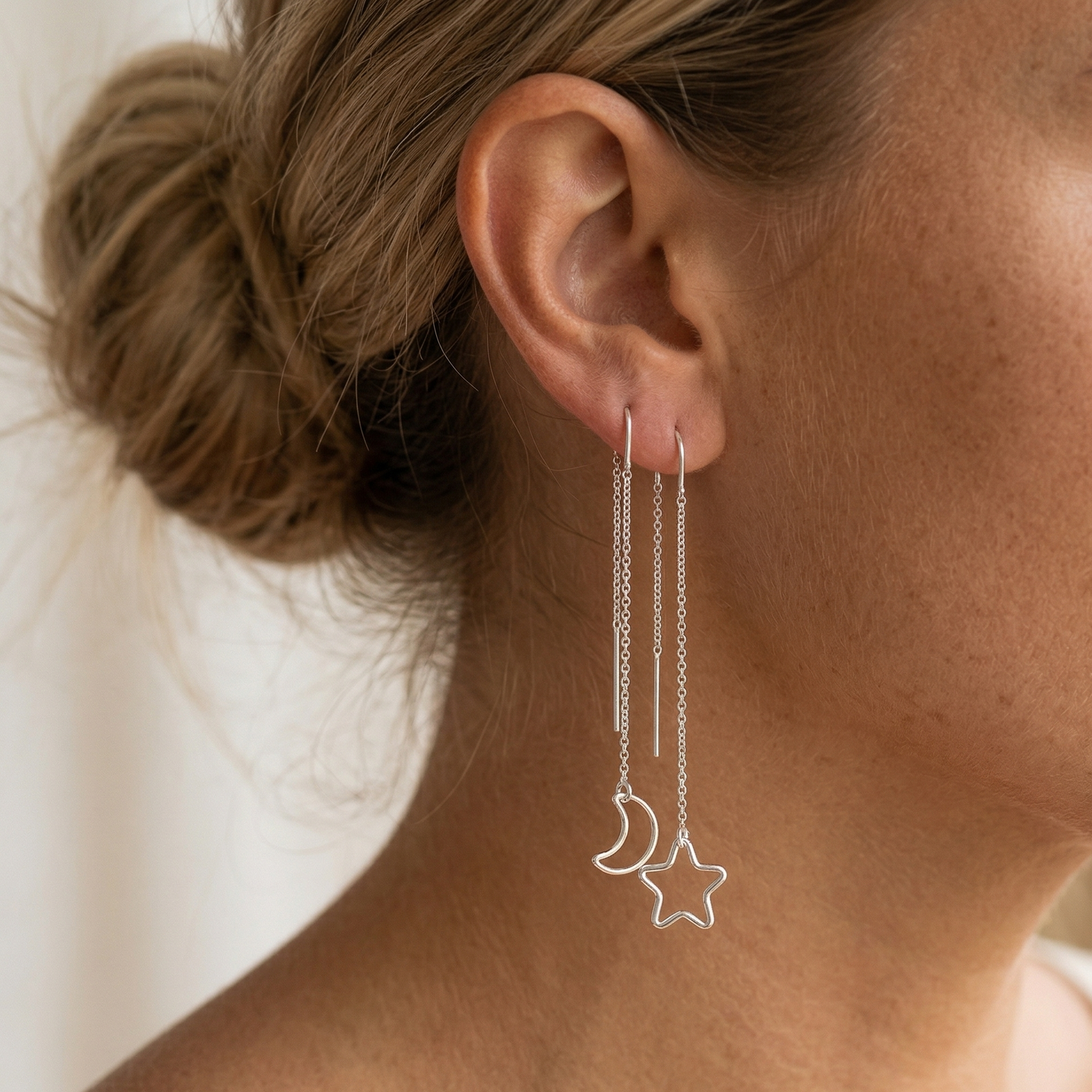 Celestial Threader Earrings