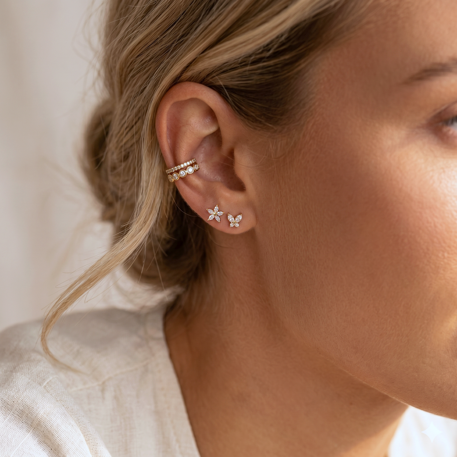 Sparkle Pave Ear Cuff