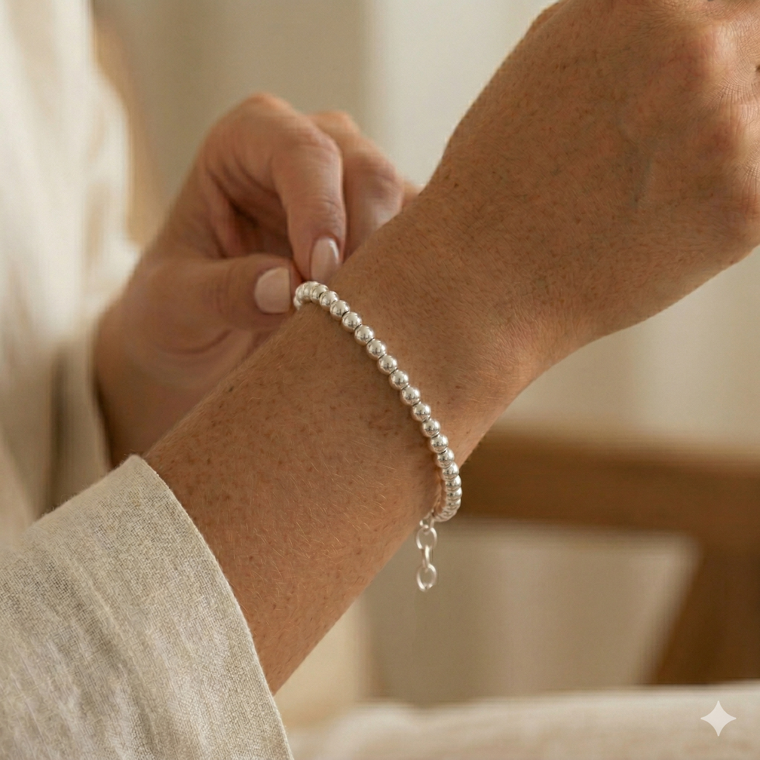 Classic Beaded Cuff Bracelet