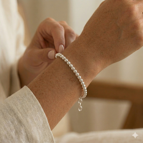 Classic Beaded Cuff Bracelet