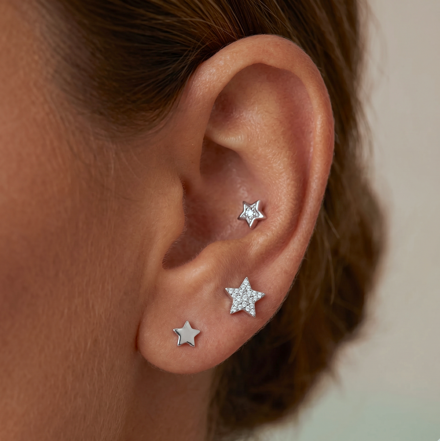 Little Star Flatback Earring
