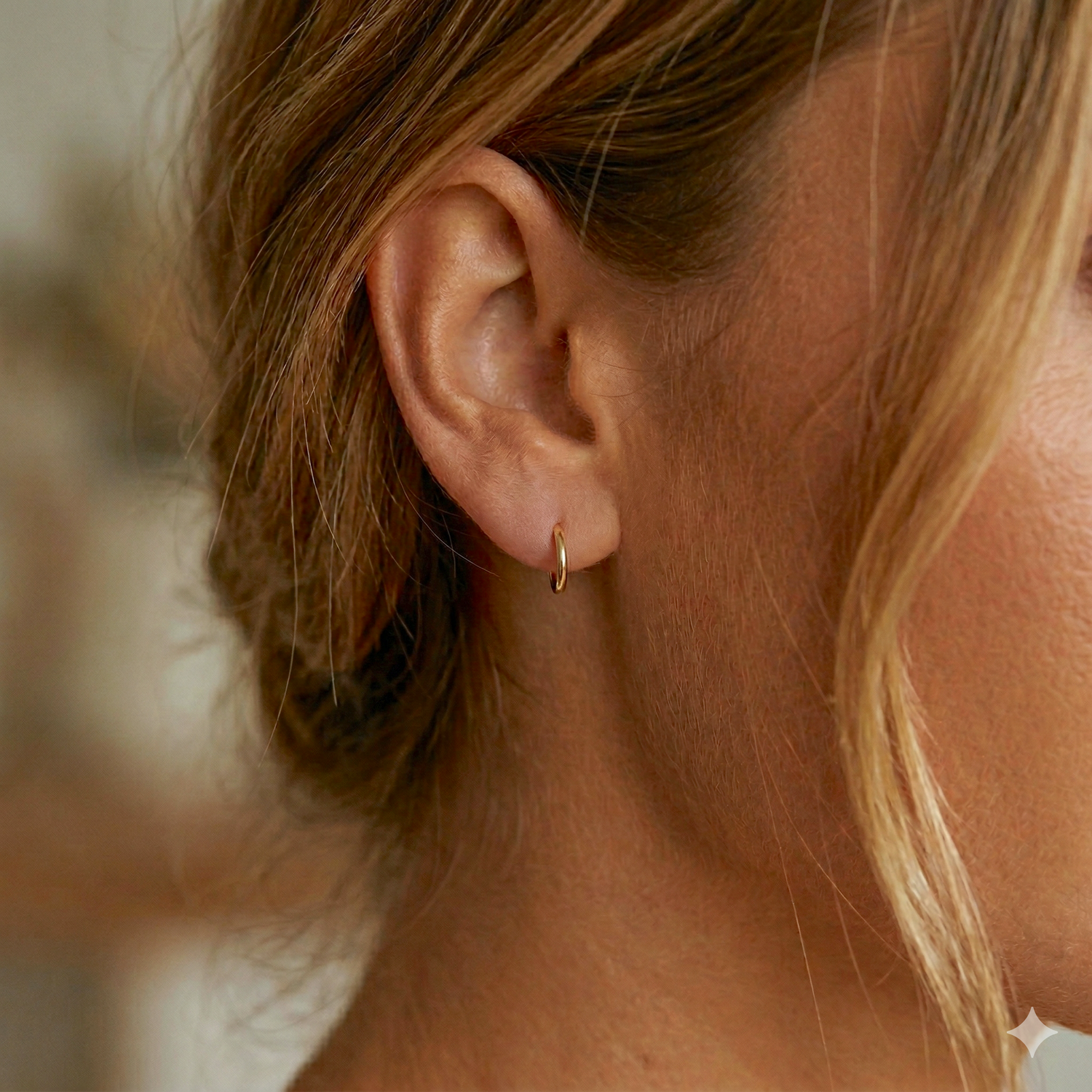 Baby Seamless Huggie Earrings