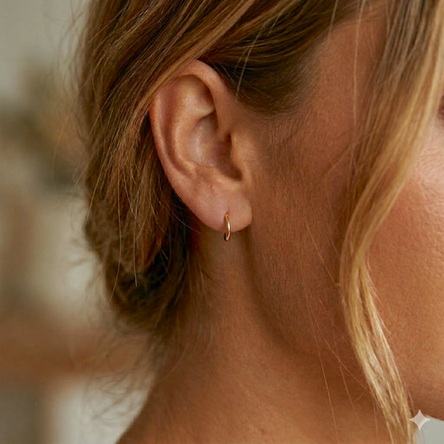 Baby Seamless Huggie Earrings