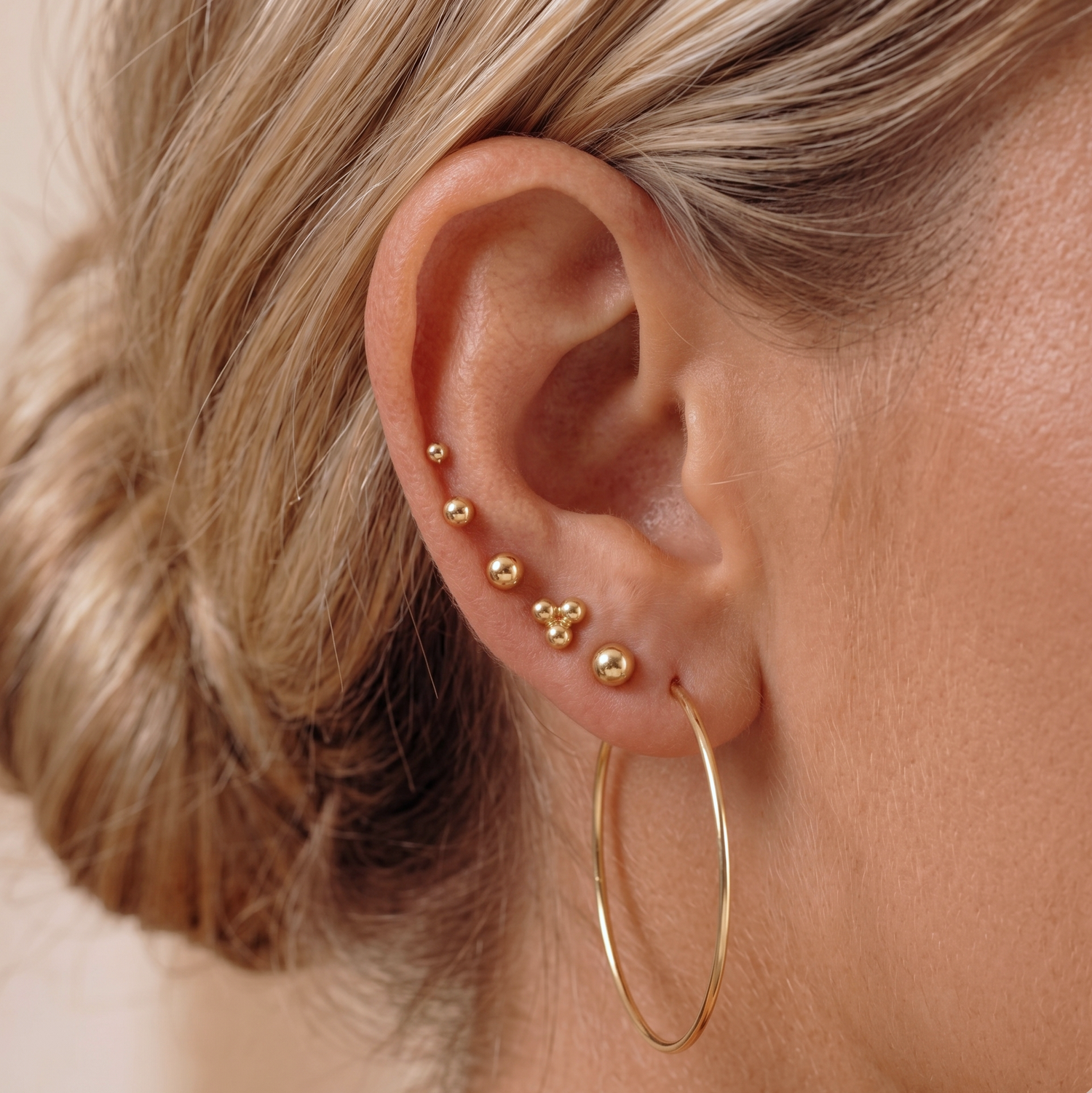 Classic Ball Stud Earrings