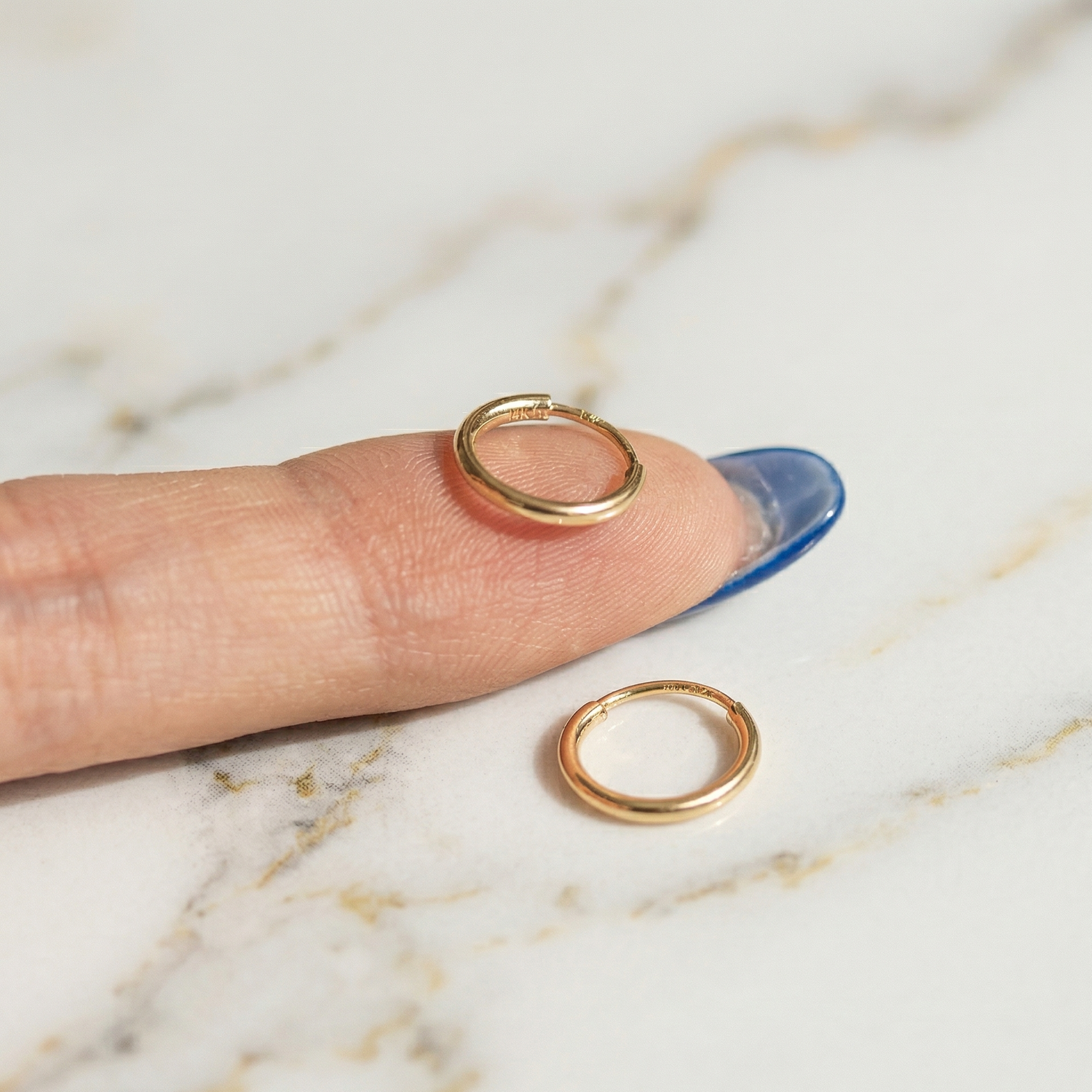 Baby Seamless Huggie Earrings