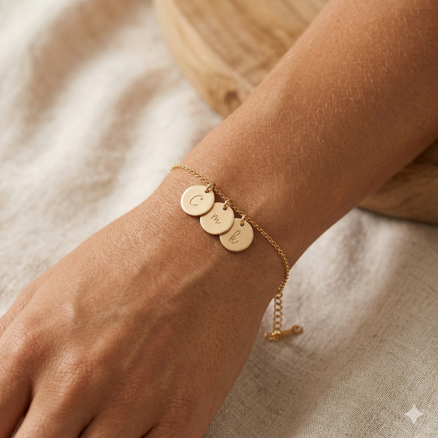 Personalized Disc Bracelet