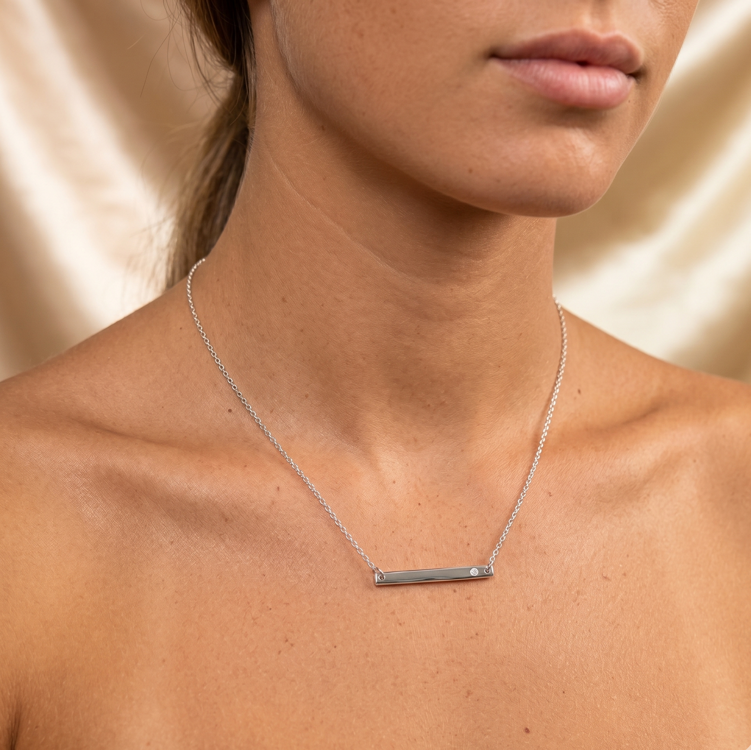 Horizon Bar Necklace