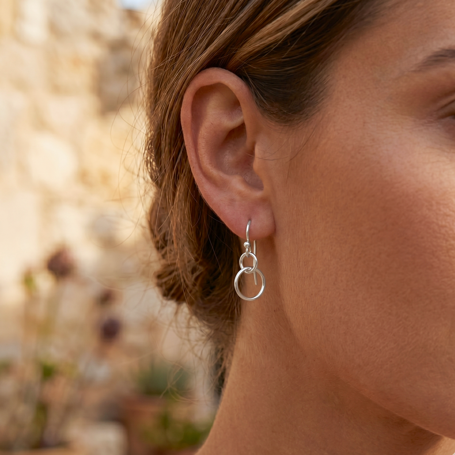 Links Of Love Dangle Earrings
