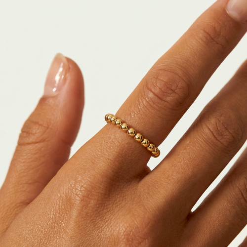 Elastic Bead Ring