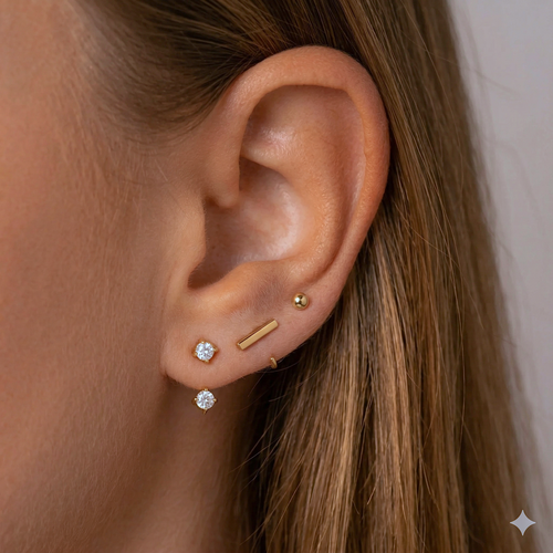 Chic Glitter Ear Jacket