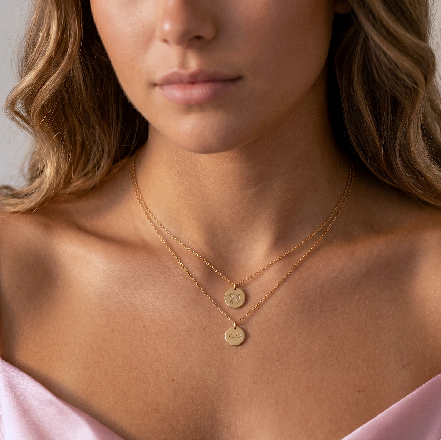 Personalized Mini Icon Necklace