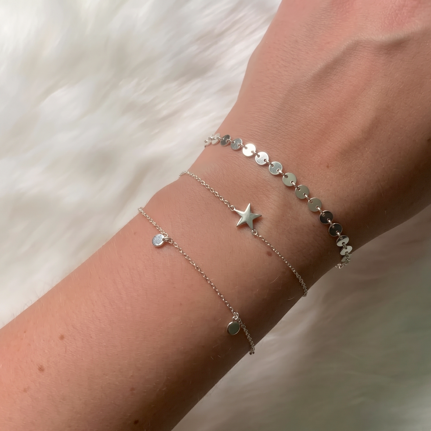 Coin Disc Bracelet