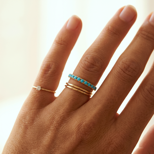 Turquoise Ring Gold
